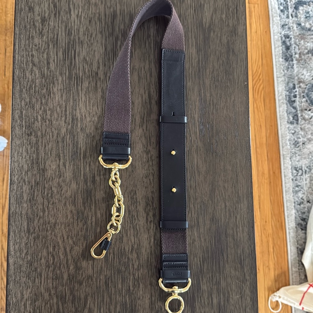 Chloe Cotton Canvas Bag Strap